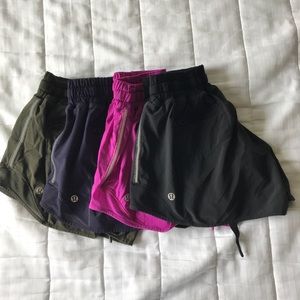 Lululemon hotty hot shorts LONG